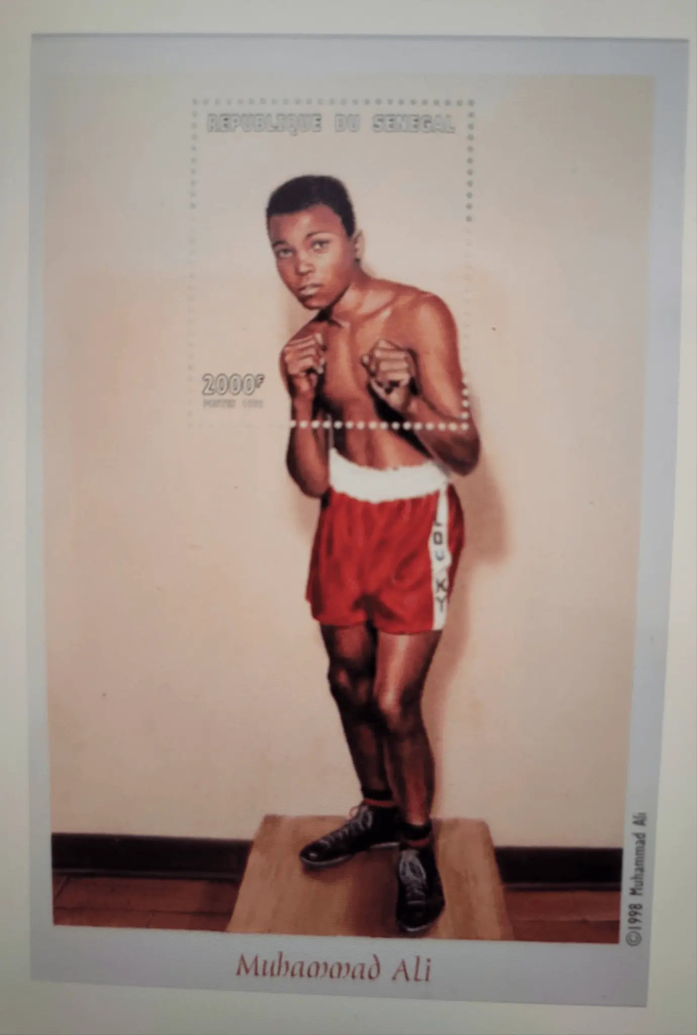 Mohamid Ali, Photographs W/COA,(2) Poses