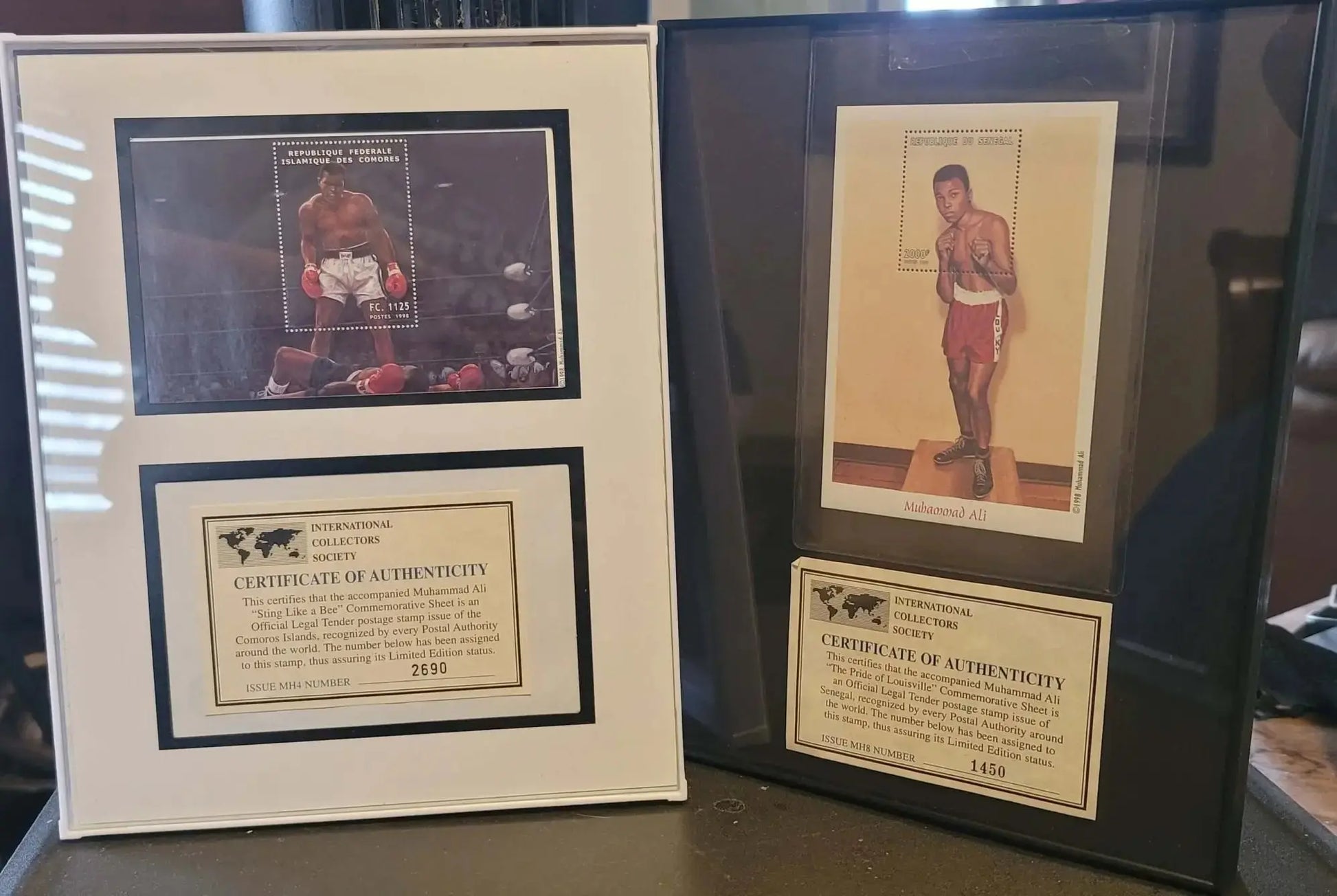 Mohamid Ali, Photographs W/COA, (2) Poses Rosa's Aromatherapy