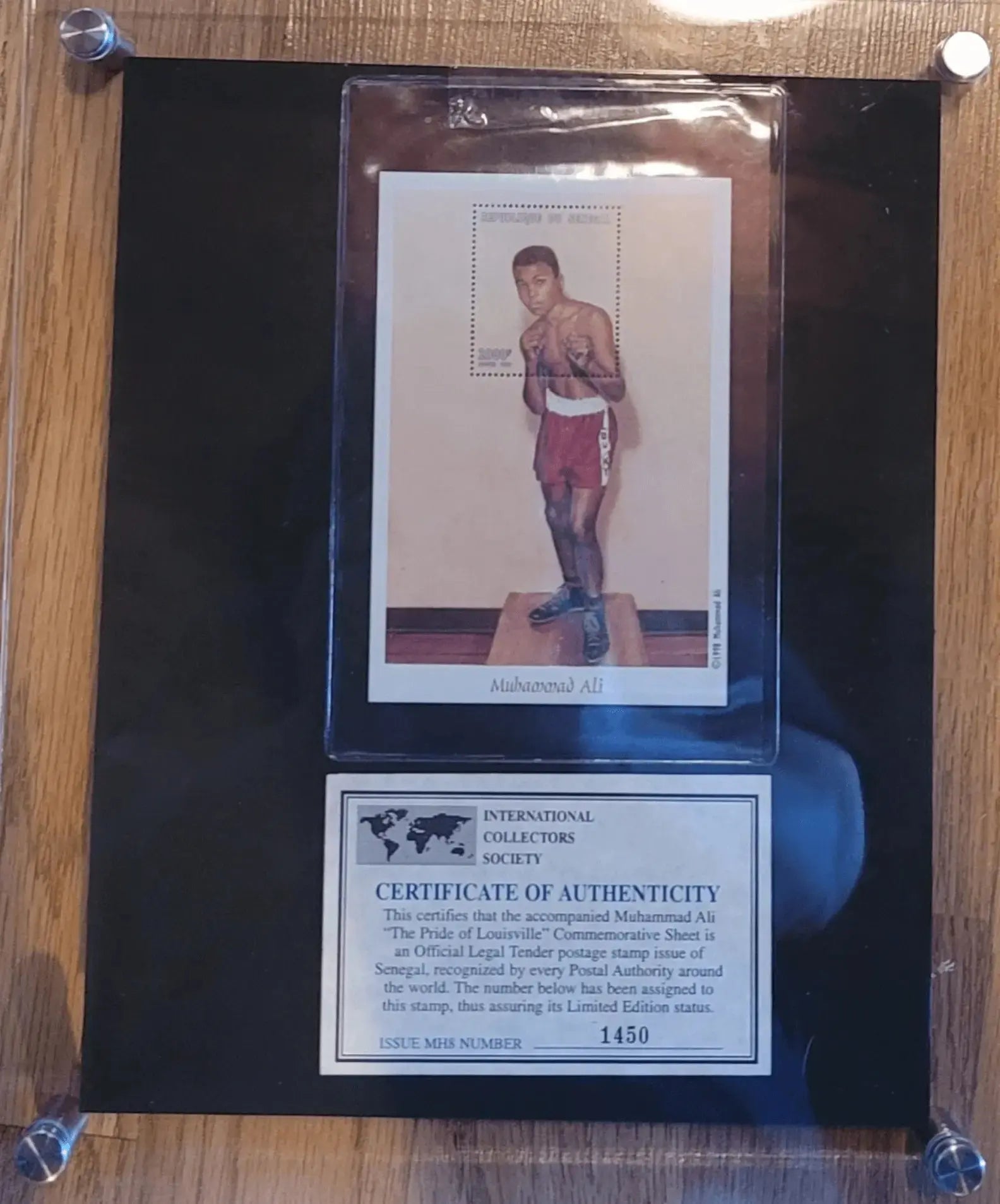 Mohamid Ali, Photographs W/COA, (2) Poses Rosa's Aromatherapy