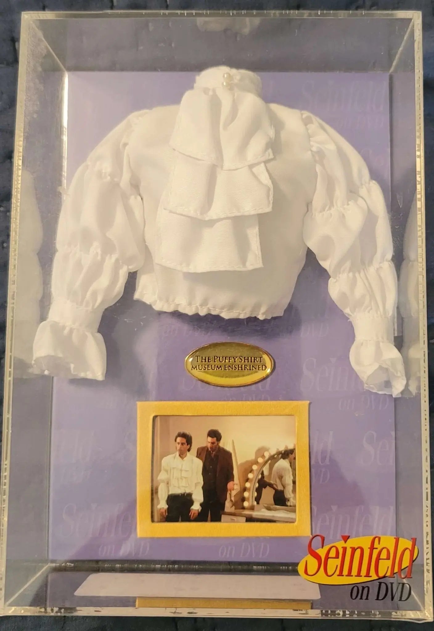 Seinfeld Puffy Shirt & Autographed Picture,