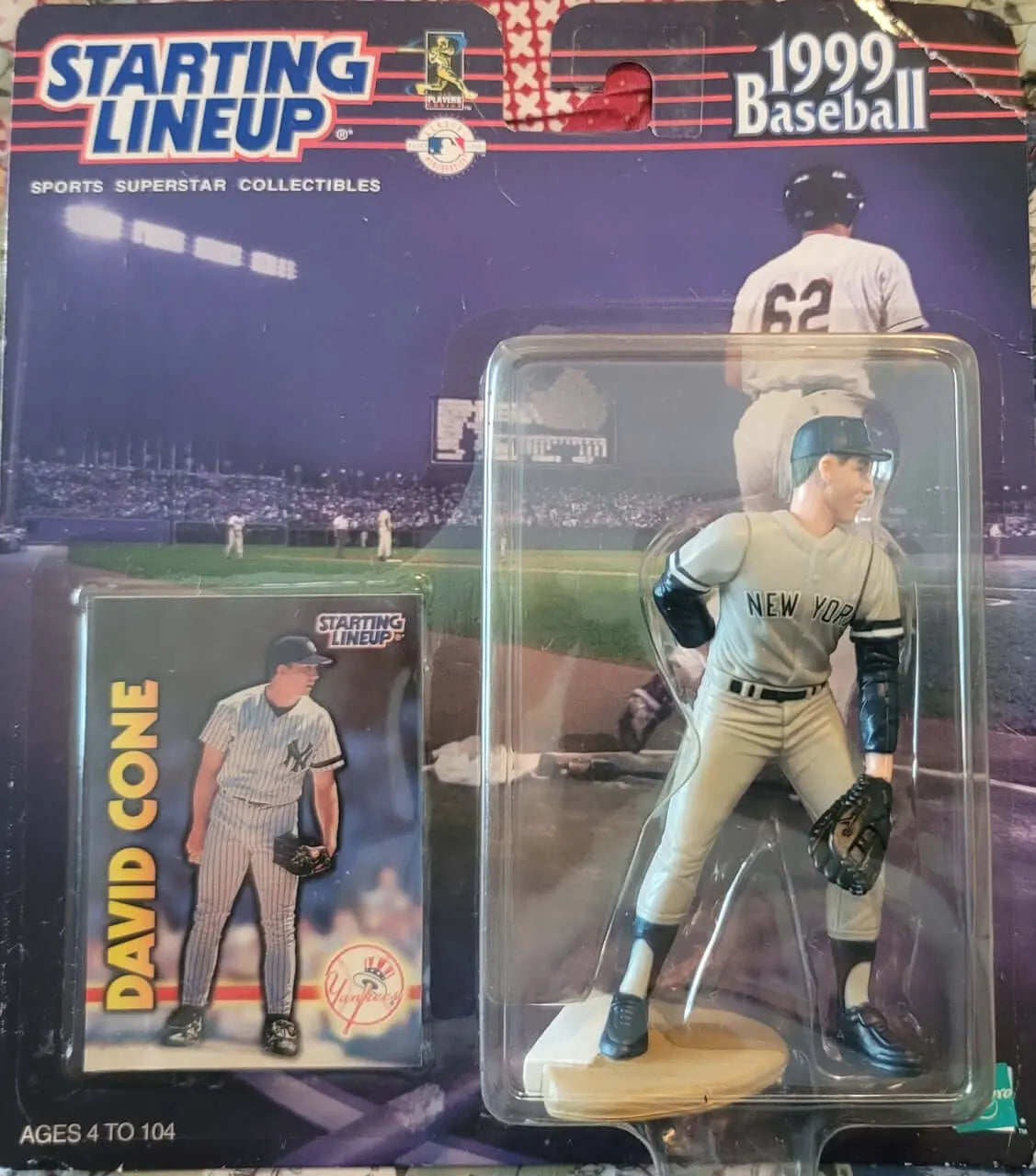 Starting Line Up, David Cone, 1999 Baseball,