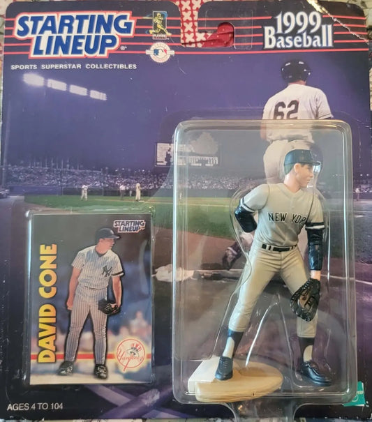 Starting Line Up, David Cone, 1999 Baseball,