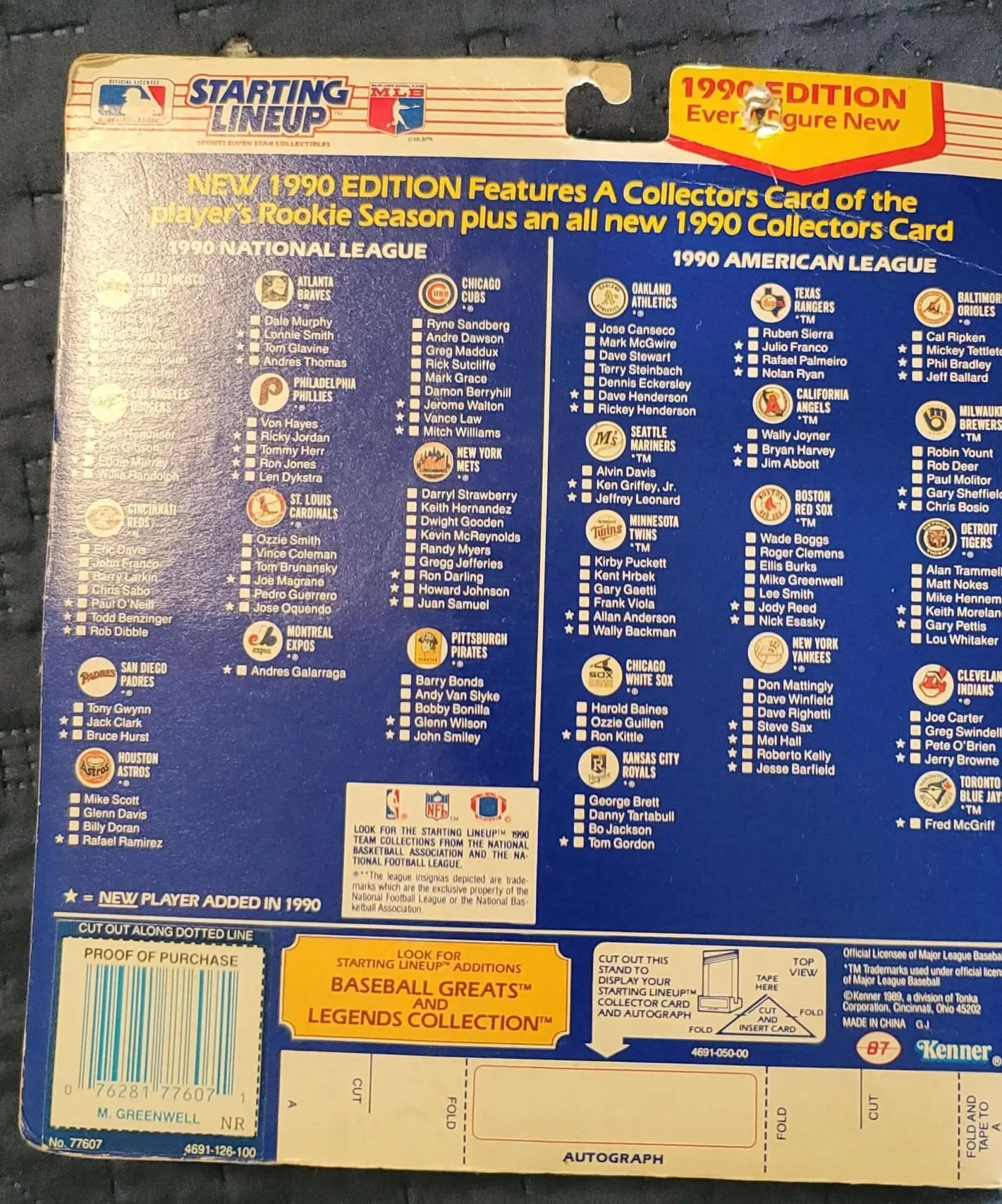 Starting Lineup, Mike Greenwell