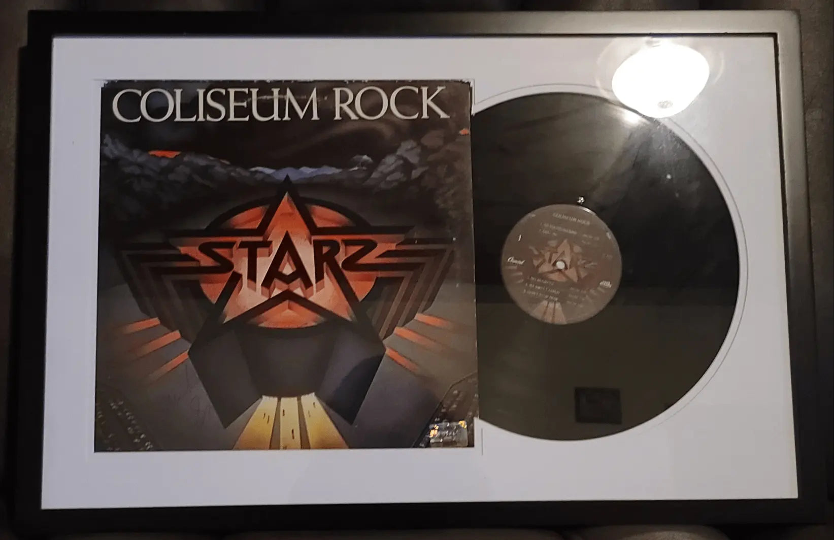 Starz, Signed/Autographed Record With COA