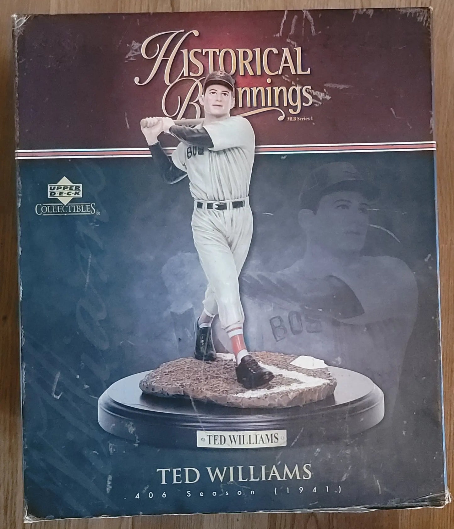 Ted Williams, Historical Beginning, Upper Deck, Collectible Statue