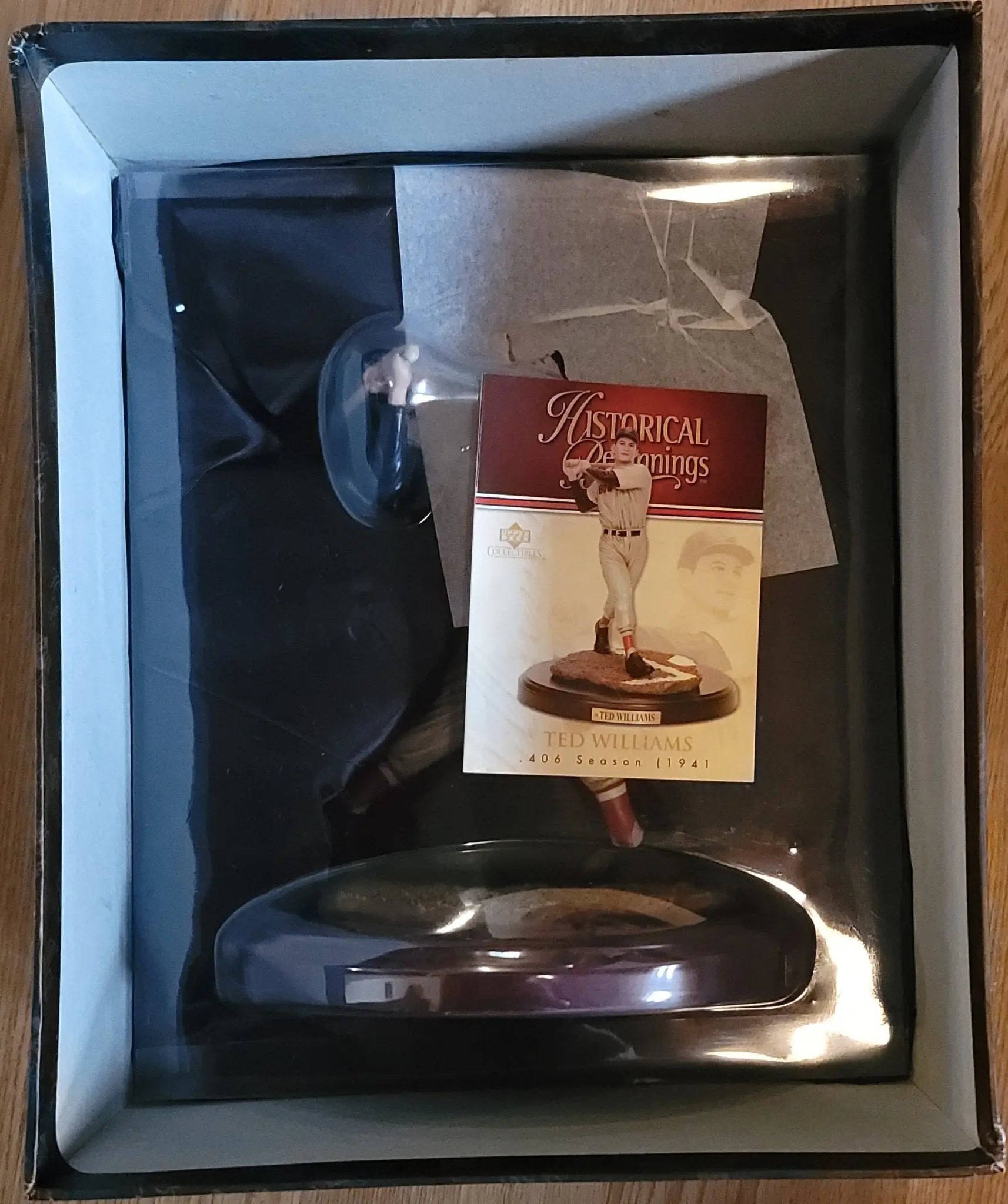 Ted Williams, Historical Beginning, Upper Deck, Collectible Statue