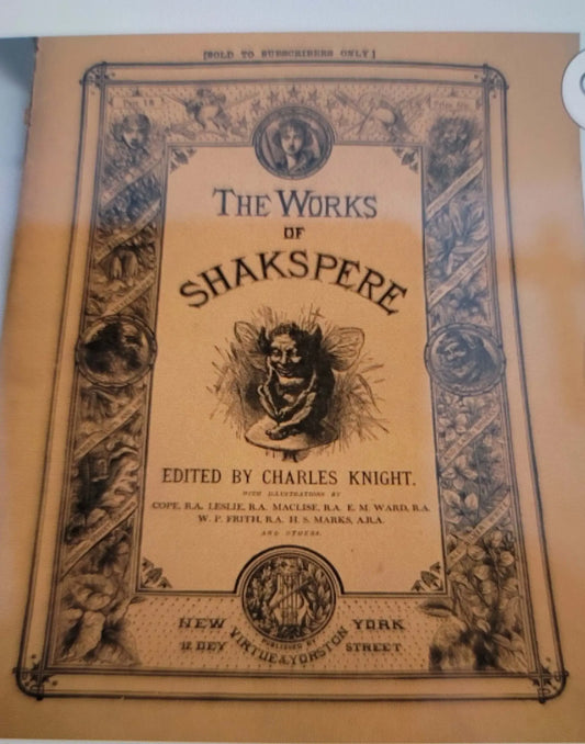 The Complete Works Of Shakespeare,